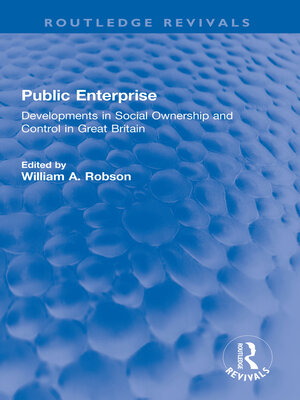 cover image of Public Enterprise